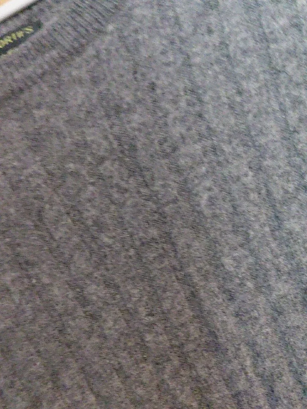 Men's Ribbed Cashmere Crewneck Sweater - Gray